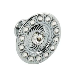 Hafele Handles - Swarovski Crystal Urban Diamond Knob