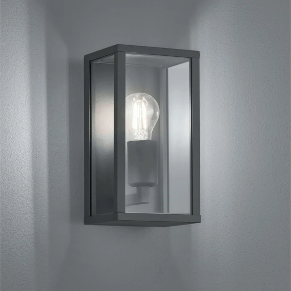 Garonne IP44 LED Glass External Wall Light 1 Garonne IP44 LED Glass External Wall Light