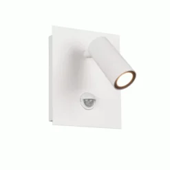 Tunga Adjustable Single LED Wall Light With Built In PIR -Lighting Specialty Store 222969131