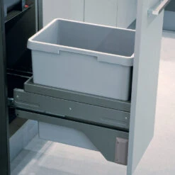 Hailo Euro-Cargo Soft Close 30 Waste Bin, 30 Litre Capacity