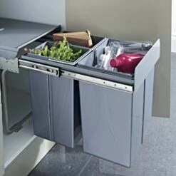 Hafele - PullOut Kitchen Waste Bin, 40 Litres