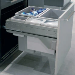 Hailo Euro-Cargo 60 Waste Bin, 84.5 Litres Capacity