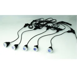 Round Head LED Decking Light Kit, 40mm - IP65
