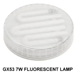 GX53 Bevel Surface Mounted Under Cabinet Down Light -Lighting Specialty Store 591 GX53 7W FLUORESCENT