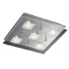 5 Light Contemporary Glass Ceiling Light
