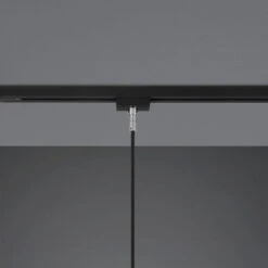 Duoline Track Lighting - Modern Matt Black & Wood Drop Light -Lighting Specialty Store 73430132.1