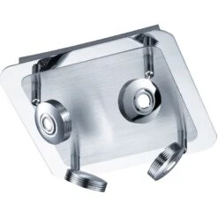Flat Modern Quad LED Spotlight