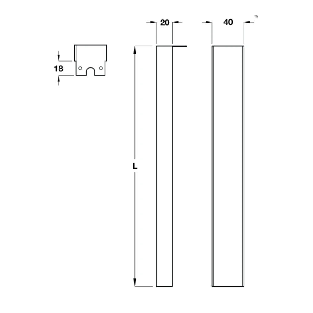 Hafele Loox LED Two-Faces Bathroom Mirror Light 2 Hafele Loox LED Two-Faces Bathroom Mirror Light - Image 2