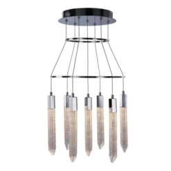 Shard 7 Light LED Ceiling Pendant Light, IP20 Rated