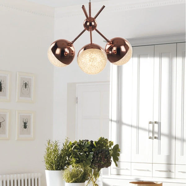 Eclipse 3 Light Cluster LED Ceiling Pendant Light, IP20 Rated 2 Eclipse 3 Light Cluster LED Ceiling Pendant Light, IP20 Rated - Image 2