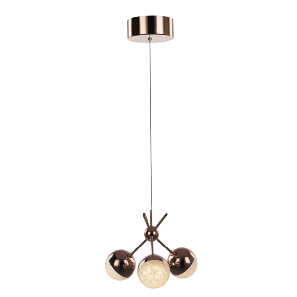 Eclipse 3 Light Cluster LED Ceiling Pendant Light, IP20 Rated 1 Eclipse 3 Light Cluster LED Ceiling Pendant Light, IP20 Rated