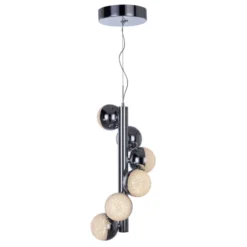 Eclipse 6 Light LED Ceiling Pendant IP20 Rated