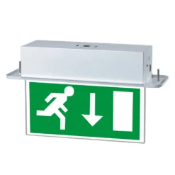LED Recessed Ceiling Emergency Exit Signs