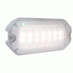 3Hr Compact LED Maintained Bulkhead