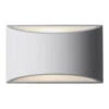 Aragon - Gypsum Curved LED Up/Down Wall Light