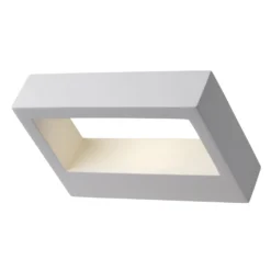 Cordoba - Gypsum Rectangular LED Wall Light