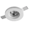 Leon - Gypsum Plaster-In Recessed Baffled Ceiling Downlight