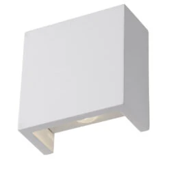 Sevilla - Gypsum Square Up/Down LED Wall Light