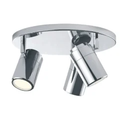 IP44 GU10 Ceiling Lighting - 3 Head Spotlight