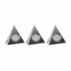 ELD Lighting 3 LED Light Stainless Steel Triangle Kit With Driver