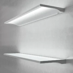 Designer Illuminated LED Floating Box Shelf Light