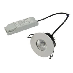 Quartz 8W Integrated LED Fire Rated Ceiling Spotlight