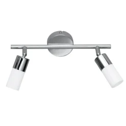 Contemporary 2 Head LED Spotlight