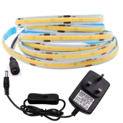 New COB 12V LED Strip Light Kit - Various Lengths - Includes LED Tape & Power Supply 11 New COB 12V LED Strip Light Kit - Various Lengths - Includes LED Tape & Power Supply -Lighting Specialty Store S554b524d37a64a719aca568124d9ba60W
