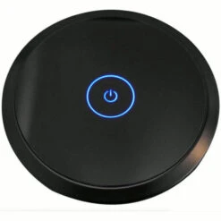Motorised Pop Up Socket With Bluetooth Speaker & Black Glass Top -Lighting Specialty Store SPEAKER.2