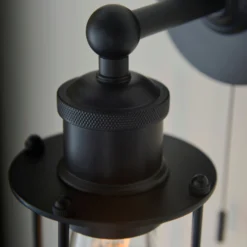 Black Caged Wall Light E27 -Lighting Specialty Store SY101448 7