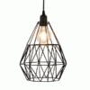 Eden E27 IP44 Framed Pendant Light