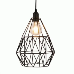 Eden E27 IP44 Framed Pendant Light