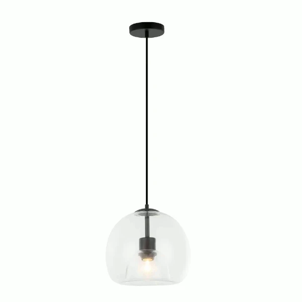 Ohio E27 IP44 Clear Glass Pendant Light 1 Ohio E27 IP44 Clear Glass Pendant Light
