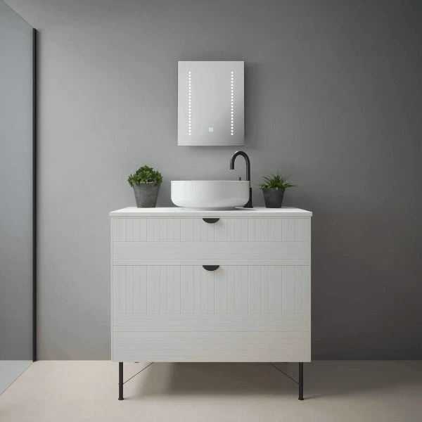 Ares Tunable LED Bathroom Mirror With Shaver Socket 2 Ares Tunable LED Bathroom Mirror With Shaver Socket - Image 2