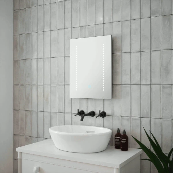 Ares Tunable LED Bathroom Mirror With Shaver Socket 4 Ares Tunable LED Bathroom Mirror With Shaver Socket - Image 4
