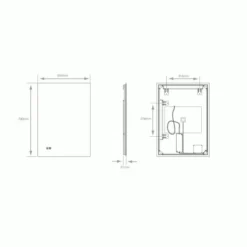 Halifax Tunable LED Mirror For Bathrooms -Lighting Specialty Store SY9029.5