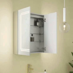 Calgary Double Tunable Bathroom LED Mirror Cabinet -Lighting Specialty Store SY9036