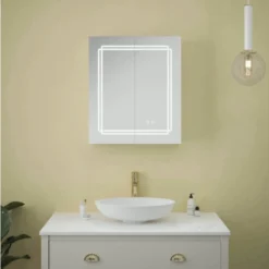 Calgary Double Tunable Bathroom LED Mirror Cabinet -Lighting Specialty Store SY9036.3