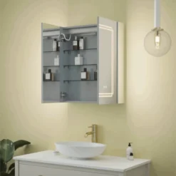 Calgary Double Tunable Bathroom LED Mirror Cabinet -Lighting Specialty Store SY9036.5