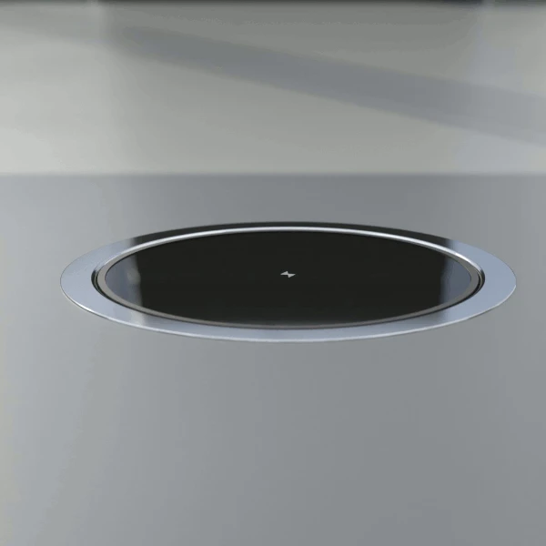 Powertech Pro Pull Up Socket With USB & Qi Charging 4 Powertech Pro Pull Up Socket With USB & Qi Charging - Image 4