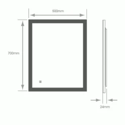 SycamoreLED Helsinki LED Illuminated Bathroom Mirror -Lighting Specialty Store SY9101.3