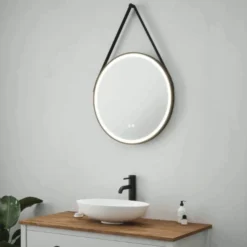 Valetta Tunable Bathroom LED Mirror With Strap -Lighting Specialty Store SY9108BL.2