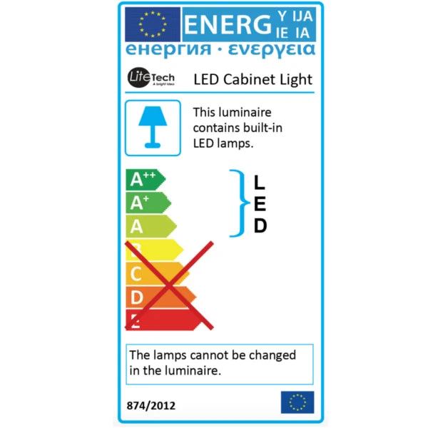 Vega IP44 Floating LED Shelf Lighting 3 Vega IP44 Floating LED Shelf Lighting - Image 3