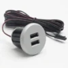 Double Recessed USB Charger
