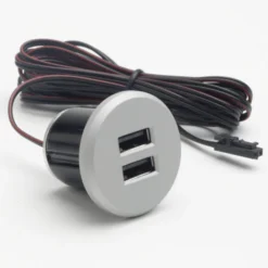Double Recessed USB Charger